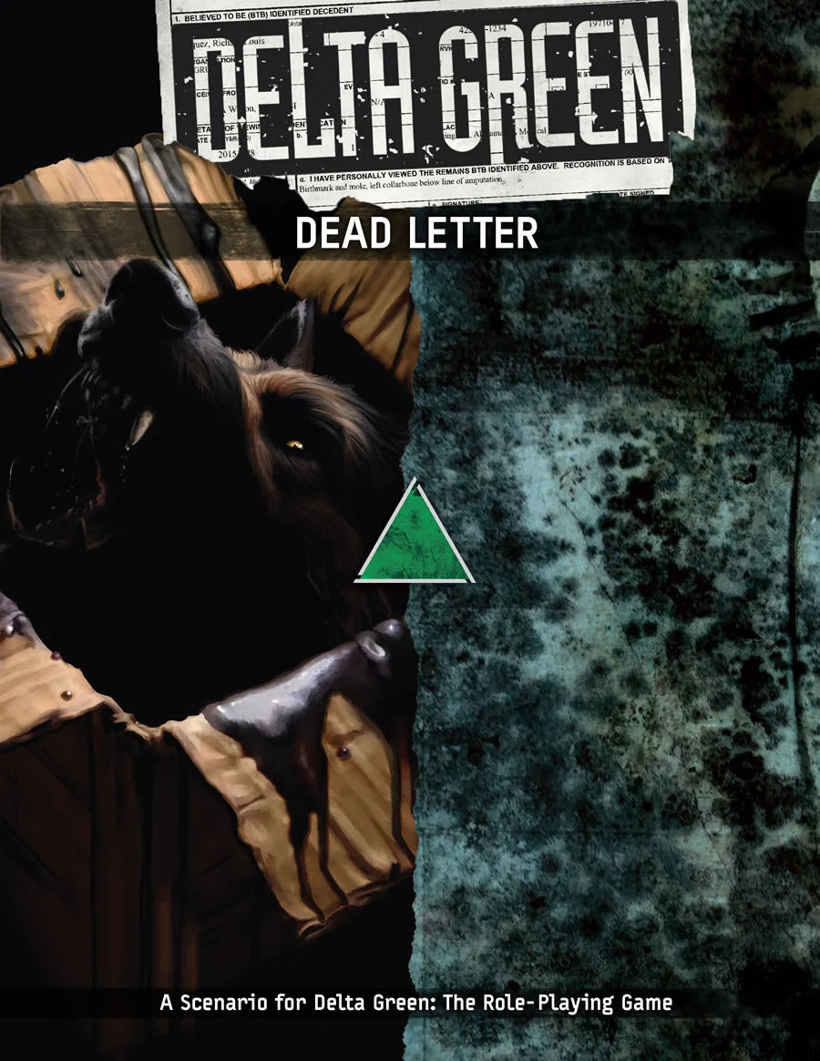 Delta Green: Dead Letter APU8152