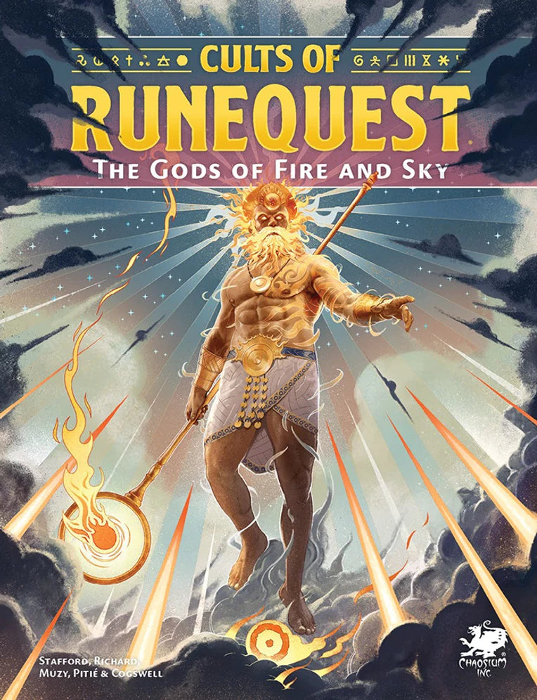 RuneQuest: The Cults of Runequest - The Gods of Fire and Sky (HC) CHA4047H