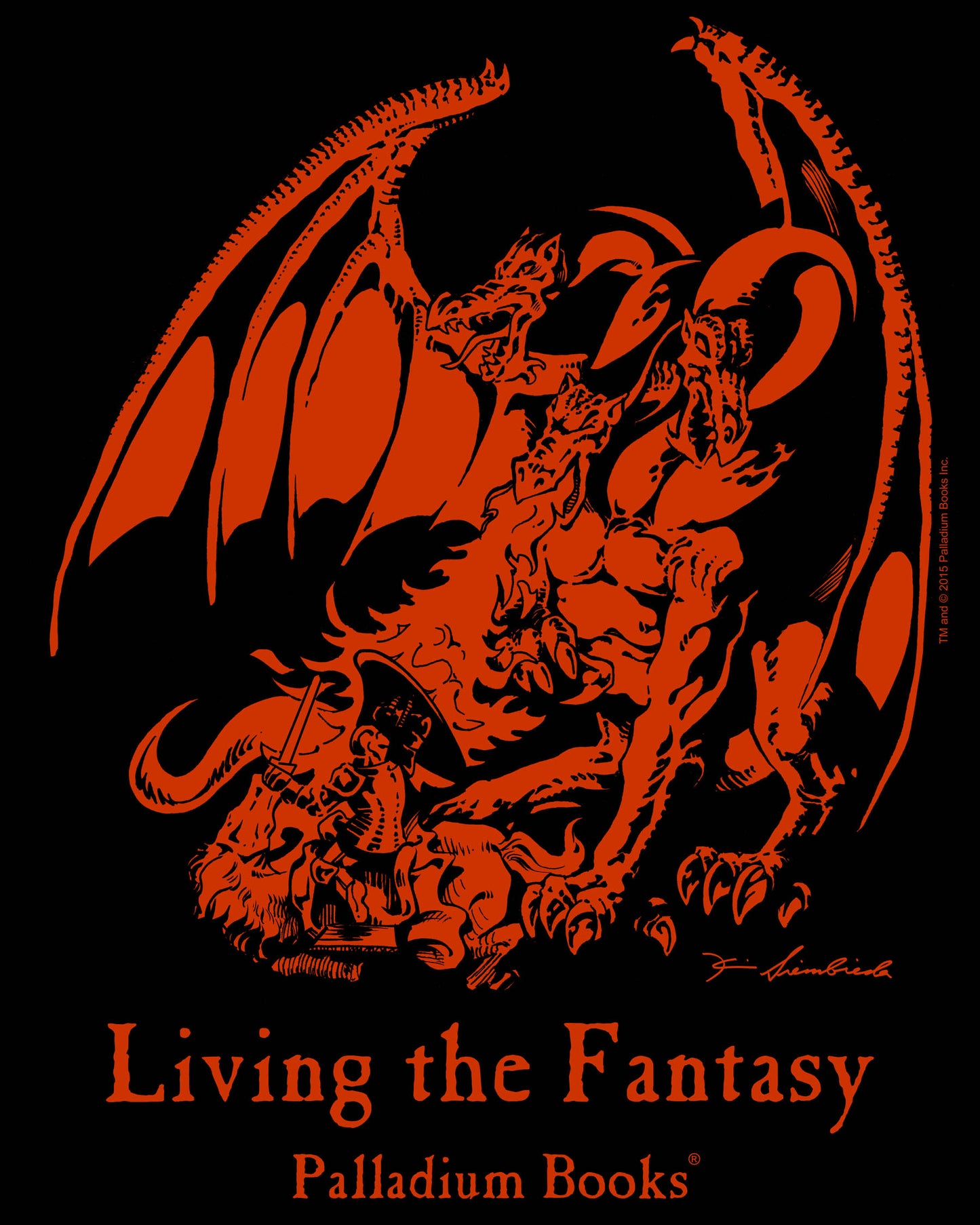 1st Edition Palladium Fantasy RPG Foil Hardcover PLB0449HC