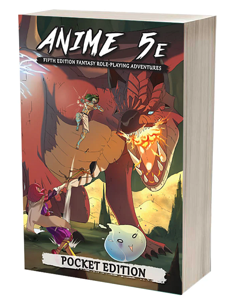 Anime 5E: Fifth Edition Fantasy RPG (Pocket Edition) JPG816 $24.95 Value