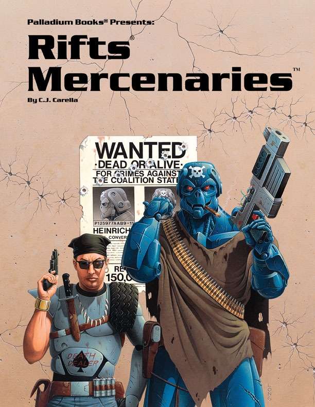 Rifts Mercenaries PLB0813