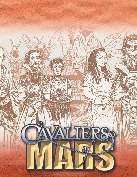 Cavaliers of Mars RPG: Game Master Screen ONXCOM005 $20.00 Value