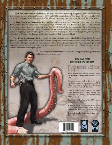 They Came from Beneath the Sea! (RPG Core Rules Book) ONXTHEY001 $50.00 Value