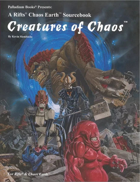 Rifts Chaos Earth RPG: Creatures of Chaos PLB661