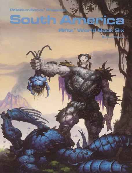 Rifts RPG: World Book Six - South America PLB814 $24.99