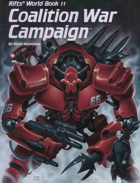 Rifts RPG: World Book 11 - Coalition War Campaign PLB821 $26.99 Value