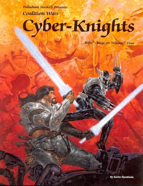 Rifts RPG: Siege on Tolkeen Four - Cyber-Knights PLB842 $20.99 Value