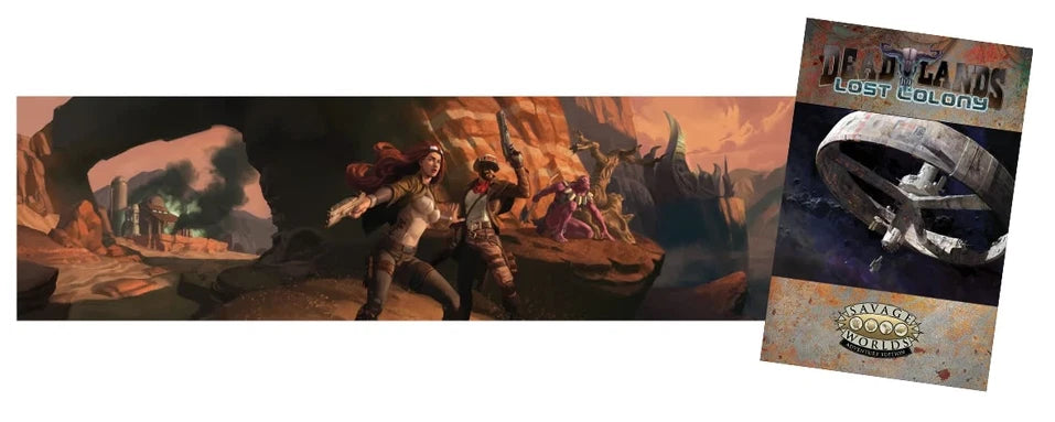 SW Deadlands Reloaded: Lost Colony - GM Screen S2P10803 $19.99 Value