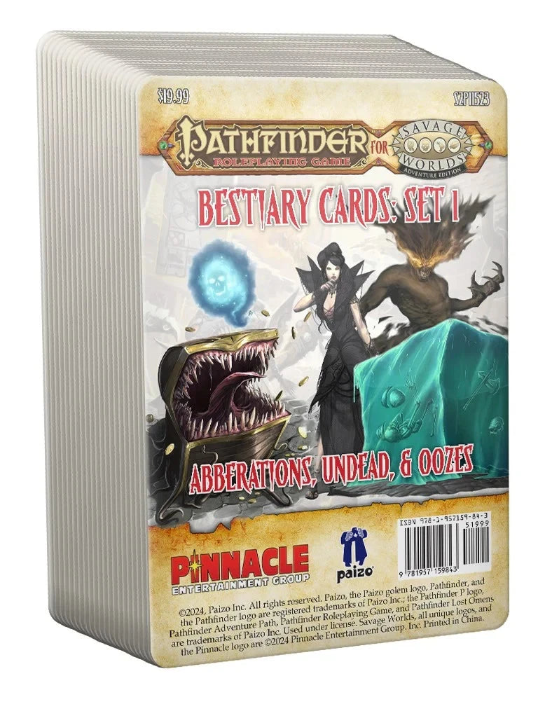 Pathfinder for Savage Worlds: Bestiary Card Pack 1 S2P11523