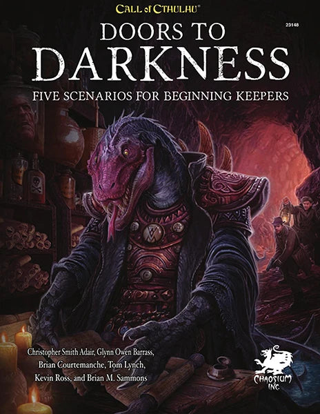 Call of Cthulhu RPG 7E: Doors to Darkness (Hardcover) CHA23148H $34.95 Value