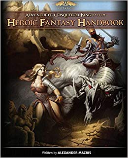 Adventurer Conqueror King Heroic Fantasy Handbook Softcover (AUT1014) $40.00 Value