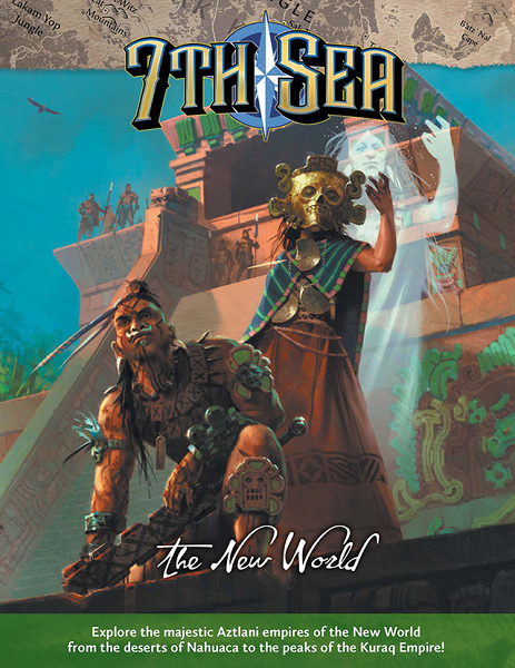 7th Sea RPG 2E: The New World (Hardcover) JWP7007 $39.99 Value