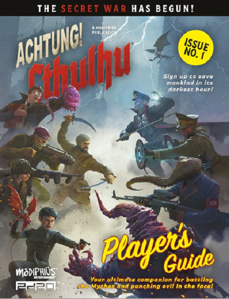Achtung! Cthulhu Player's Guide MUH051742 $41 Value
