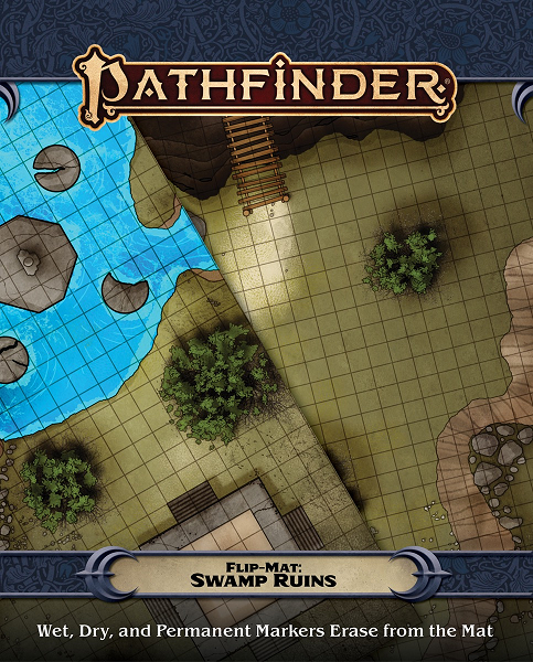 Pathfinder Flip-Mat: Swamp Ruins PZO30126