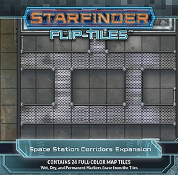 Starfinder Flip-Tiles: Space Station Corridors Expansion PZO7510 $19.99 Value