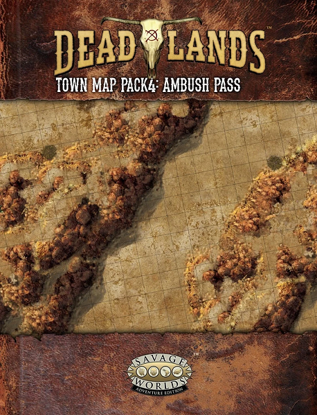Savage Worlds - Deadlands RPG: Town Map Pack 4 - Ambush Pass S2P91141