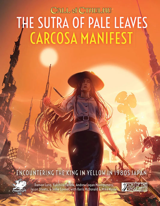 Call of Cthulhu: The Sutra of Pale Leaves Vol. 02 - Carcosa Manifest - Hardcover CHA23189H