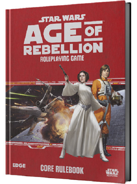 Star Wars Age of Rebellion: Core Rulebook [ESSSWA02EN] $59.99 Value