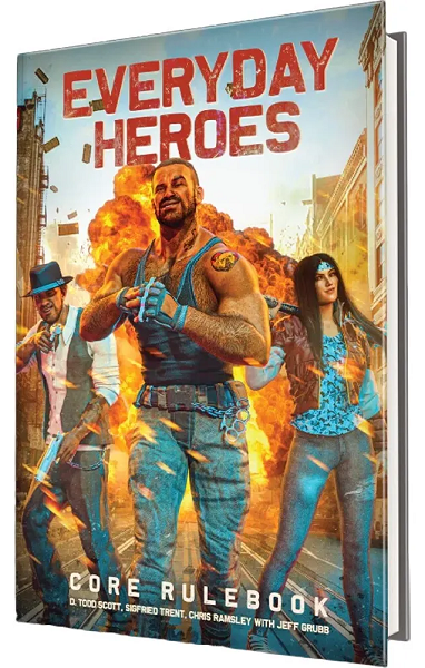 Everyday Heroes RPG: Core Rulebook [EVL01000] $60 Value