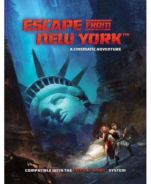 Everyday Heroes RPG: Escape From New York Cinematic Adventure [EVL02000] $25 Value