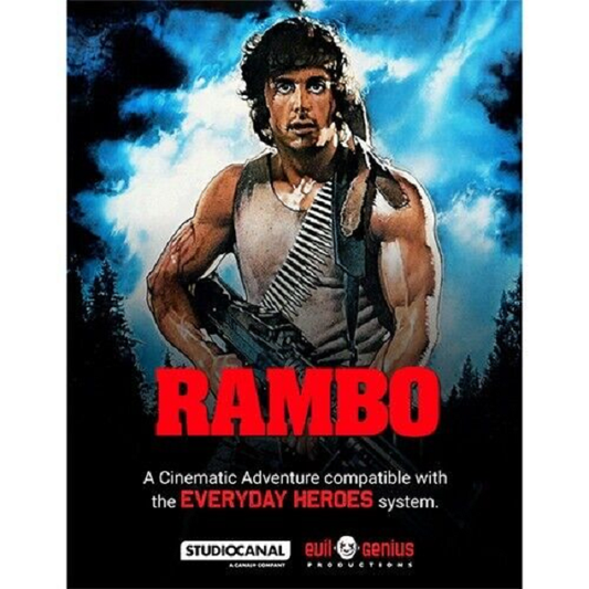 Everyday Heroes RPG: Rambo Cinematic Adventure [EVL09000] $25 Value