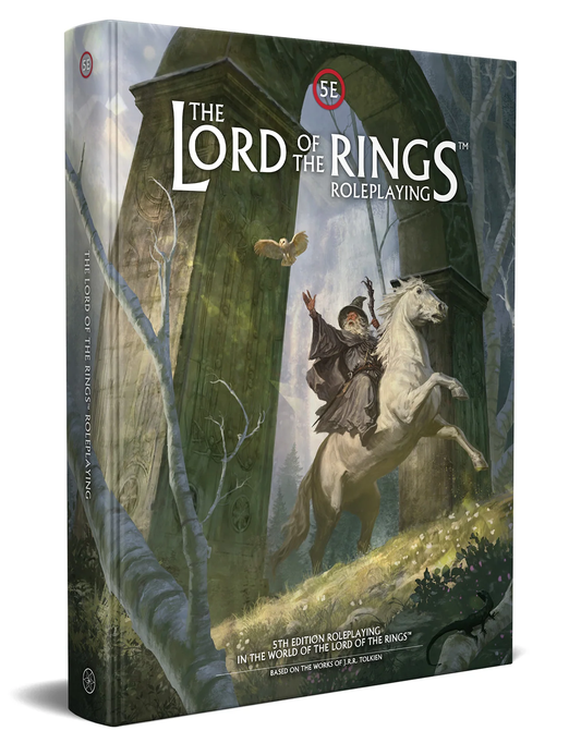 Lord of the Rings RPG - 5E Core Rulebook [FLFLTR001] $57.99 Value