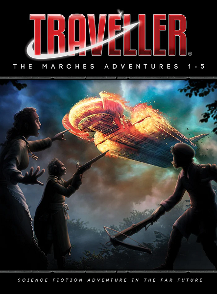 Traveller RPG: Marches Adventures 1-5 [MGP40097] $49.99 Value