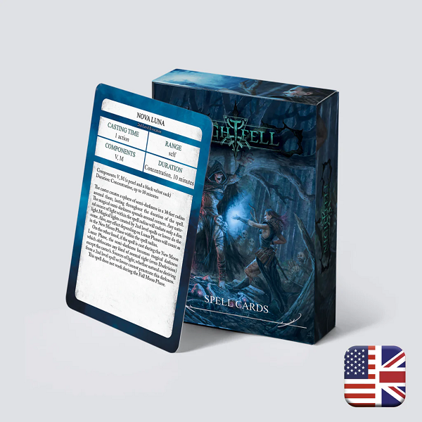 Nightfell RPG: Spell Cards [MPS10013]