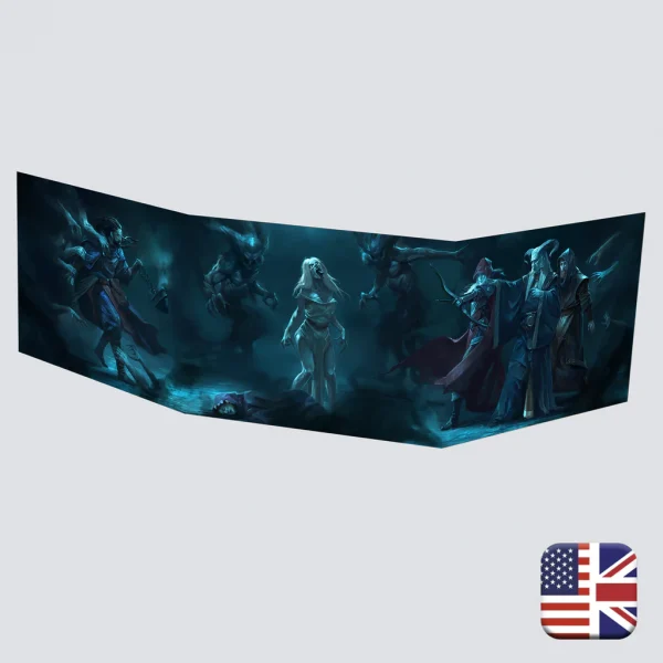 Nightfell RPG: Night Master Screen MPS10014 $19.90 Value