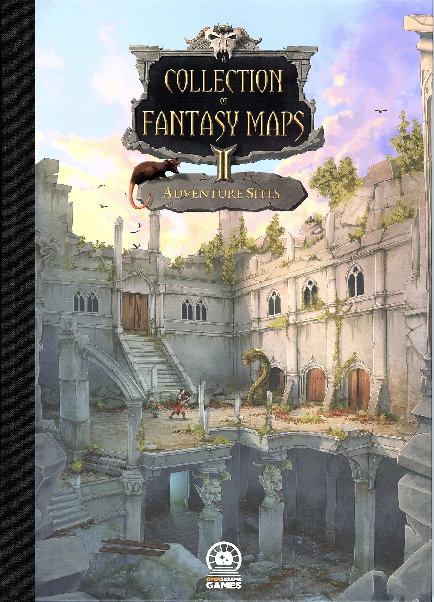 A Collection of Fantasy Maps 2: Adventure Sites DAT-FMAP2-EN