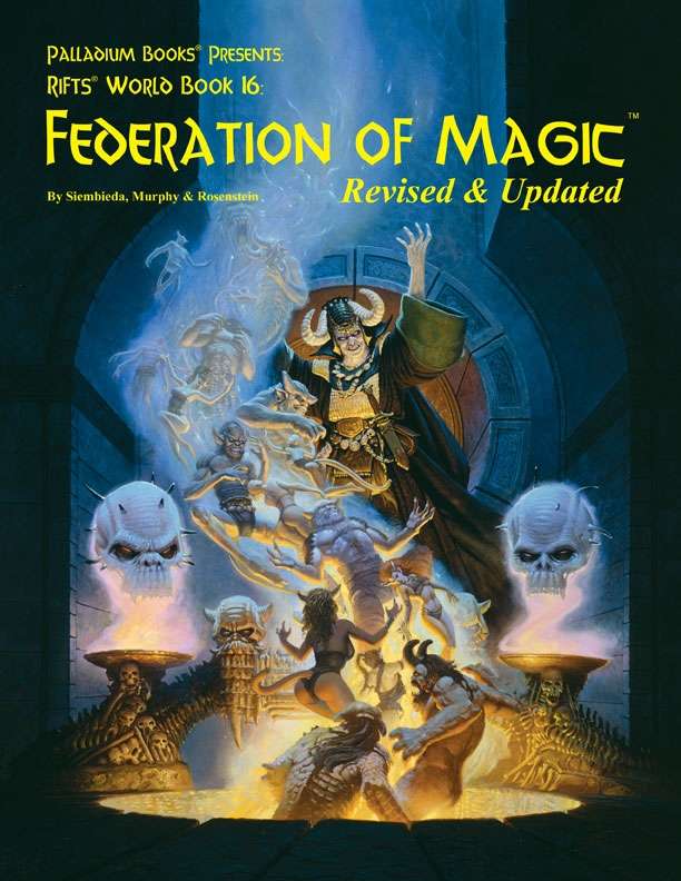 Rifts World Book 16: Federation of Magic, Revised PLB0829