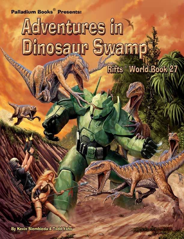 Rifts World Book 27: Adventures in Dinosaur Swamp PLB0866