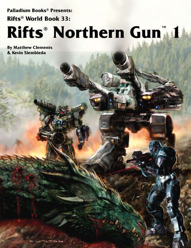 Rifts World Book 33: Northern Gun One PLB0887