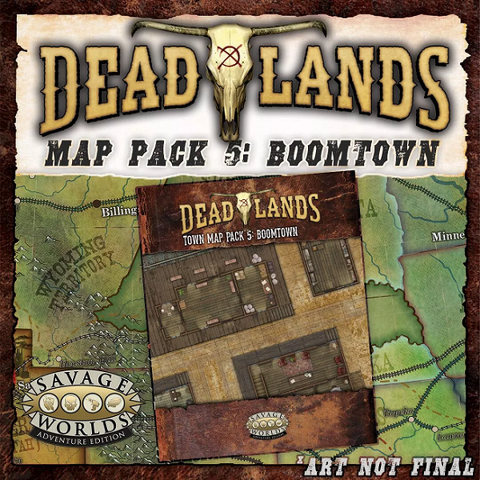 Deadlands: Map Pack 5 - Boomtown [S2P10233]