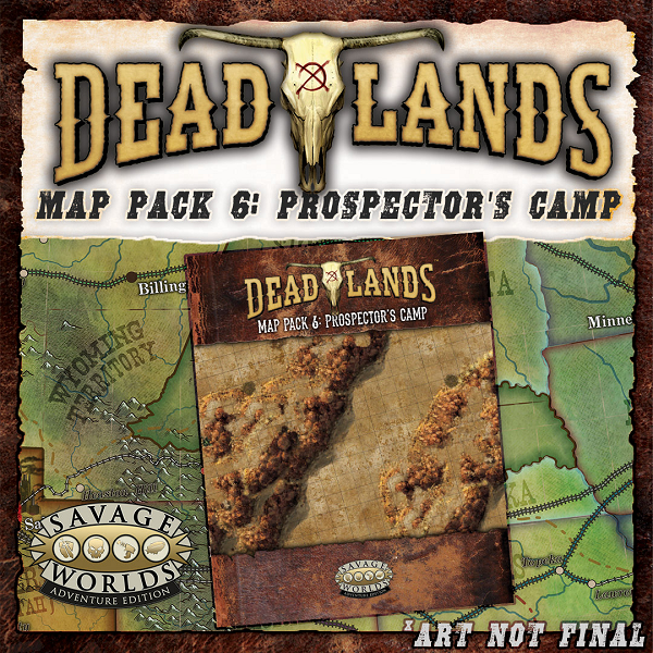 Deadlands: Map Pack 6 - Prospector's Camp [S2P10234]