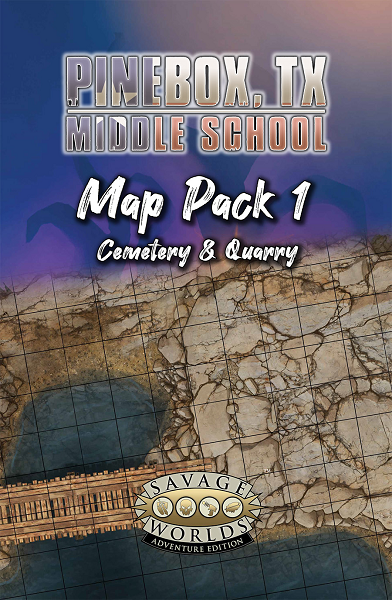 ETU RPG Pinebox Middle Map Pack 1: Cemetery & Quarry [S2P10335] $14.99 Value