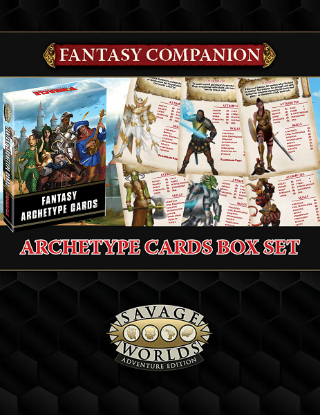 Fantasy Archetypes Boxed Set (SWADE) [S2P10510] $19.99 Value
