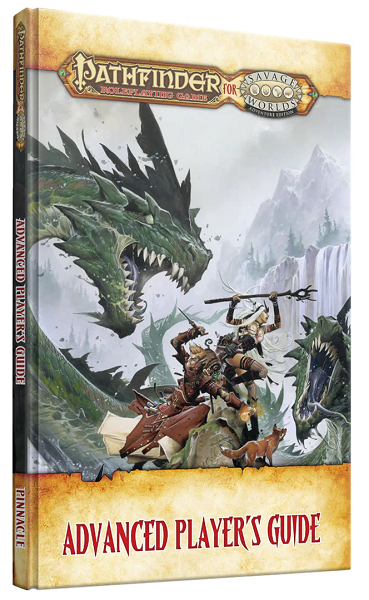 Pathfinder for Savage Worlds: Advanced Players Guide [S2P11514] $29.99 Value