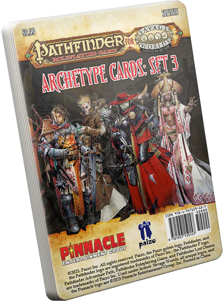 Pathfinder for Savage Worlds: Archetype Set 3 [S2P11515] $9.99