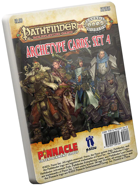 Pathfinder for Savage Worlds: Archetype Set 4 [S2P11516]