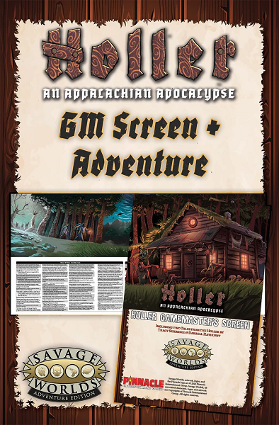 Holler RPG: GM Screen (SWADE) [S2P11602] $19.99 Value