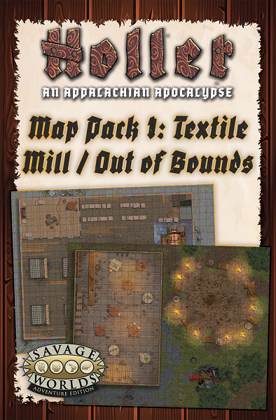 Holler RPG: Map Pack 1 - Speakeasy & Textile Mill [S2P11603]