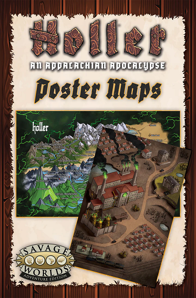 Holler RPG: Poster Maps [S2P11606]