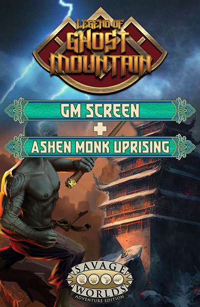 Legend of Ghost Mountain GM Screen & Adventure [S2P11702] $19.99 Value