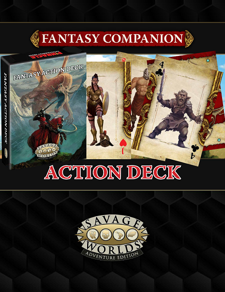 Fantasy Companion Action Deck (SWADE) [S2P91163] $19.99 Value