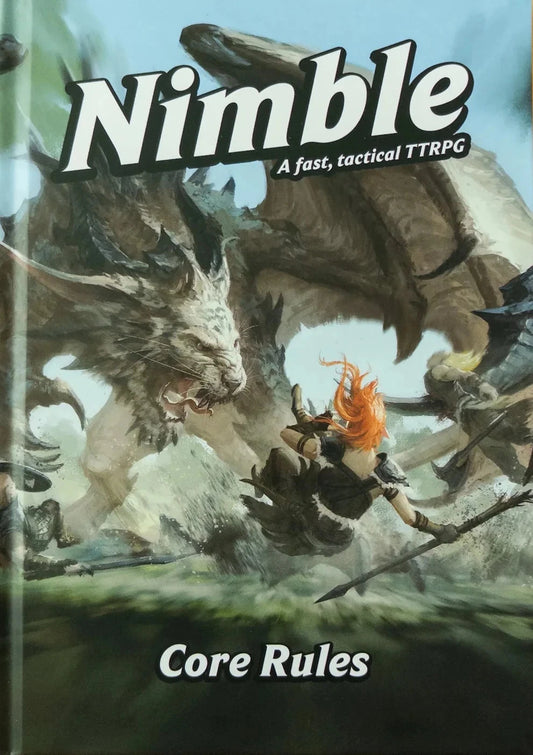 Nimble: A Fast Tactical TTRPG - Core Rules Book (5E) NIM02