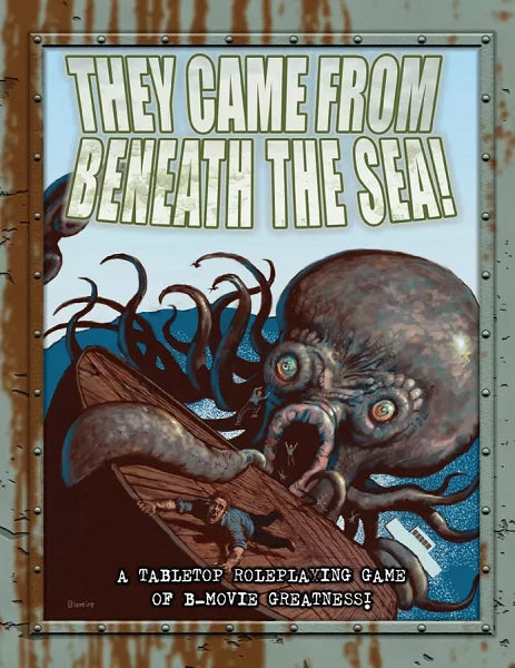 They Came from Beneath the Sea! (RPG Core Rules Book) ONXTHEY001 $50.00 Value