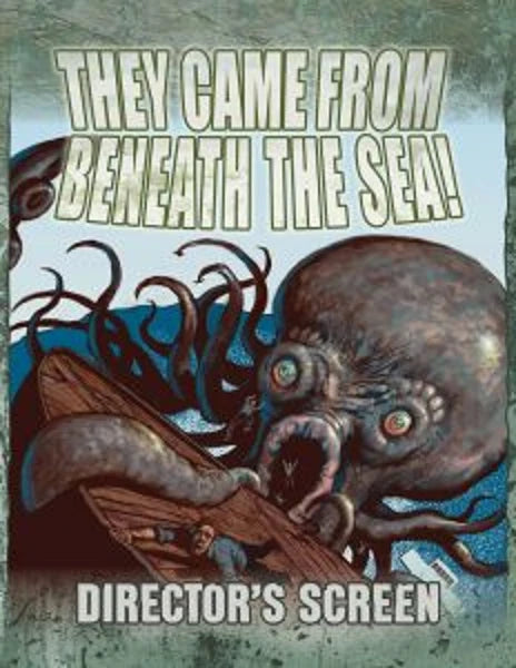 They Came from Beneath the Sea! Director's Screen ONXTHEY001S $20.00 Value