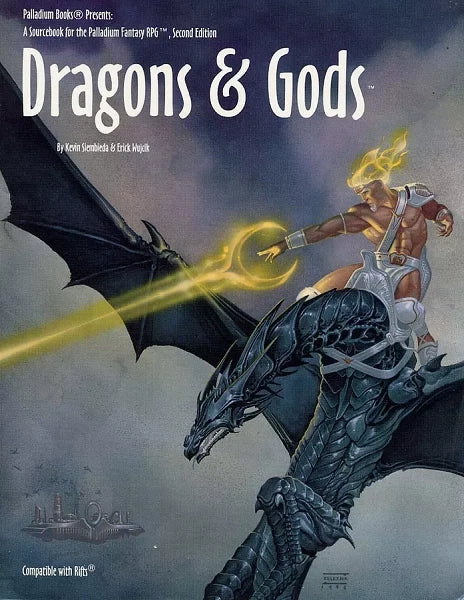 Palladium Fantasy RPG 2E: Dragons & Gods PLB451 $28.99 Value