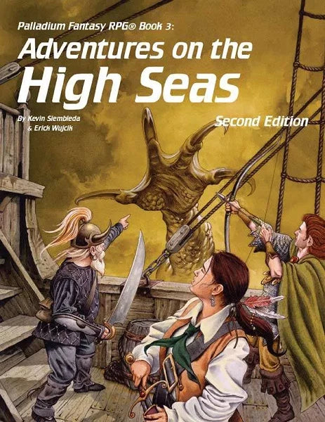 Palladium Fantasy 2E: Book 3 - Adventures on the High Seas PLB455 $26.99 Value